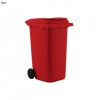 Red Wheelie Bin Desk Tidy